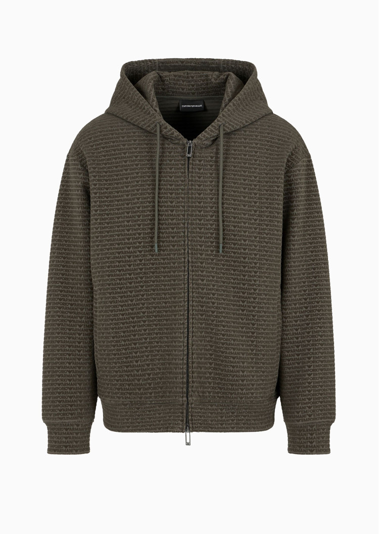 Спортивная кофта Regular fit для мужчин (477582), цвет Оливковый - №1