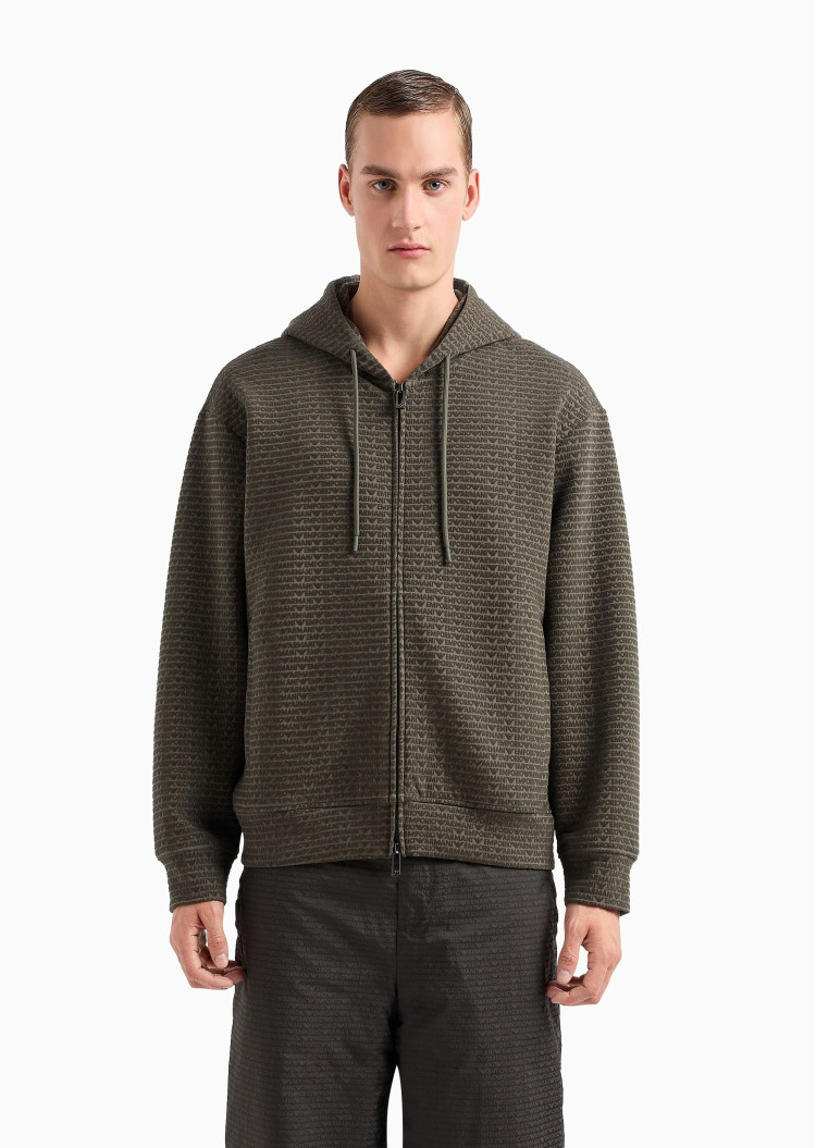 Спортивная кофта Regular fit для мужчин (477582), цвет Оливковый - №2