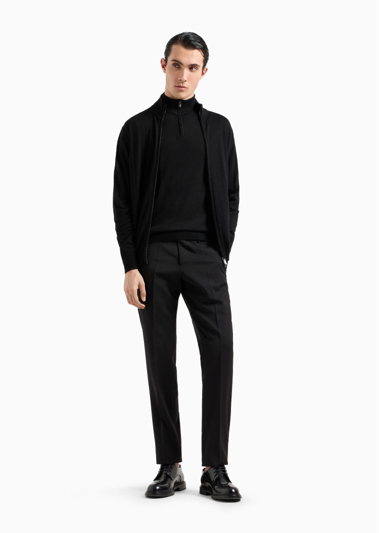 Кофта Regular fit для чоловіків (477588), колір Чорний - №3