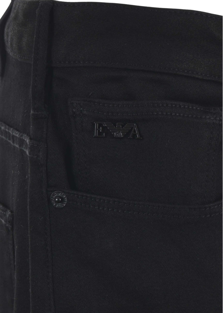 Брюки 5 карманов Slim Slim Fit Низкая для мужчин (477590), цвет Черный - №6