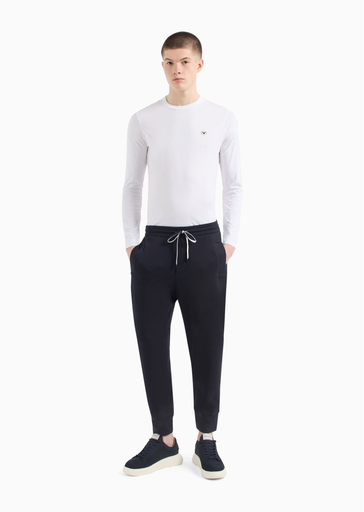 Брюки джерсі Regular fit Висока для чоловіків (477591), колір Синій - №3