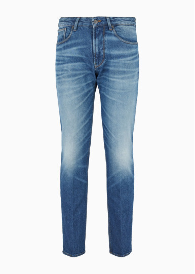 Джинси Slim Slim Fit: приталений силует, але не надто вузький. Низька