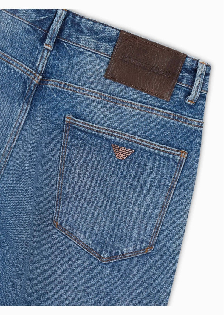 Джинсы Slim Slim Fit Низкая для мужчин (477592), цвет Синий - №6