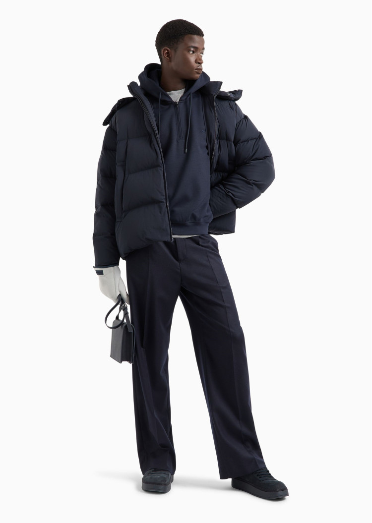 Пуховик Relaxed Fit для мужчин (477595), цвет Синий - №3