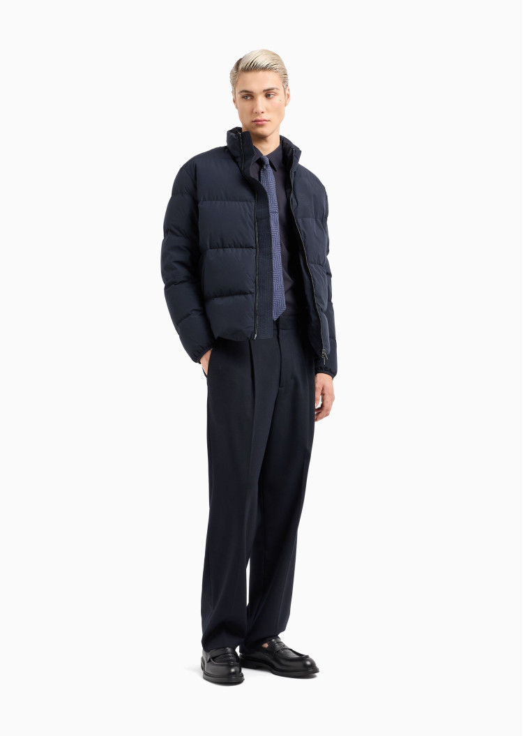 Сорочка деловая Slim fit для мужчин (477597), цвет Синий - №3