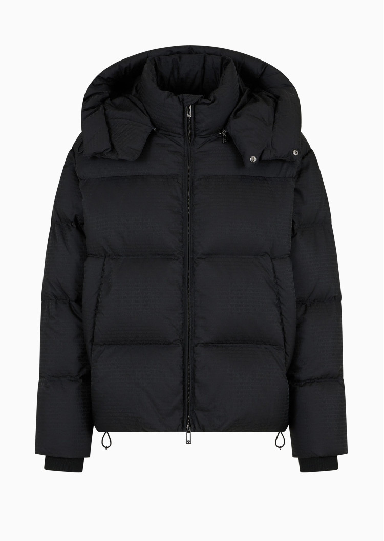 Пуховик Regular fit для чоловіків (477603), колір Чорний - №1