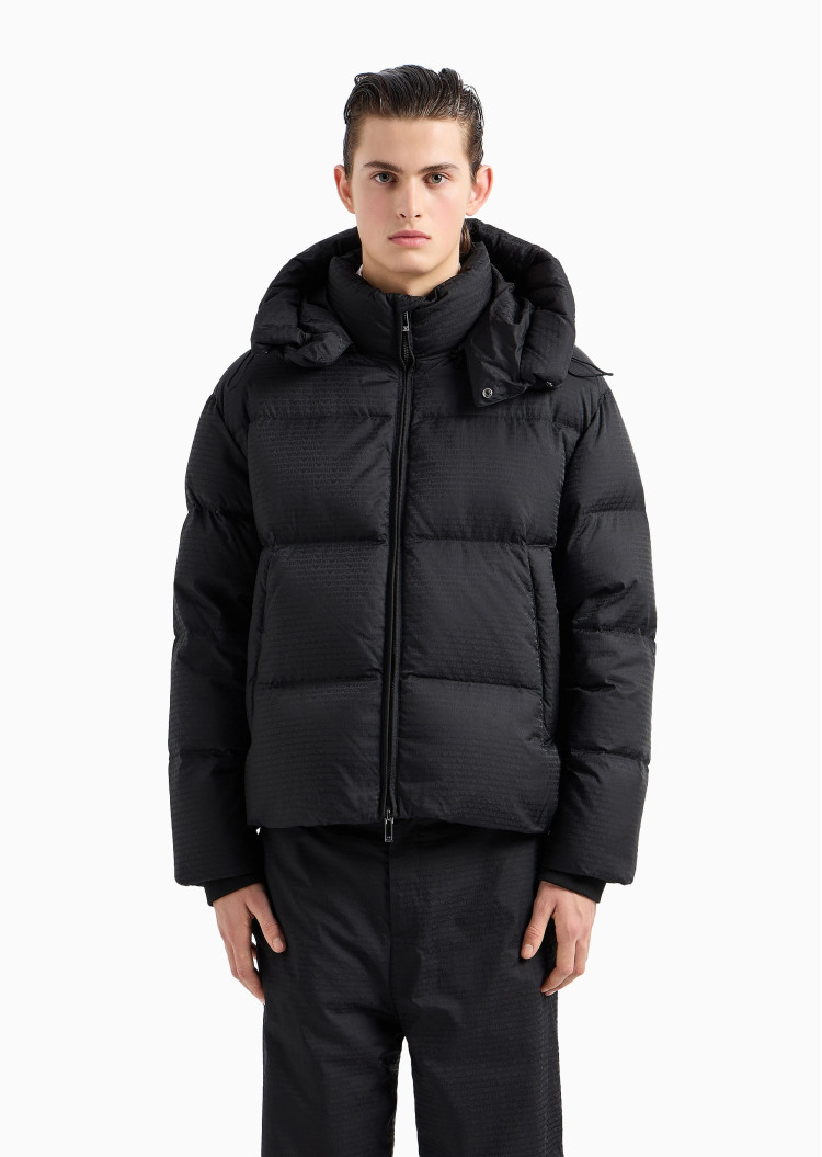 Пуховик Regular fit для чоловіків (477603), колір Чорний - №2