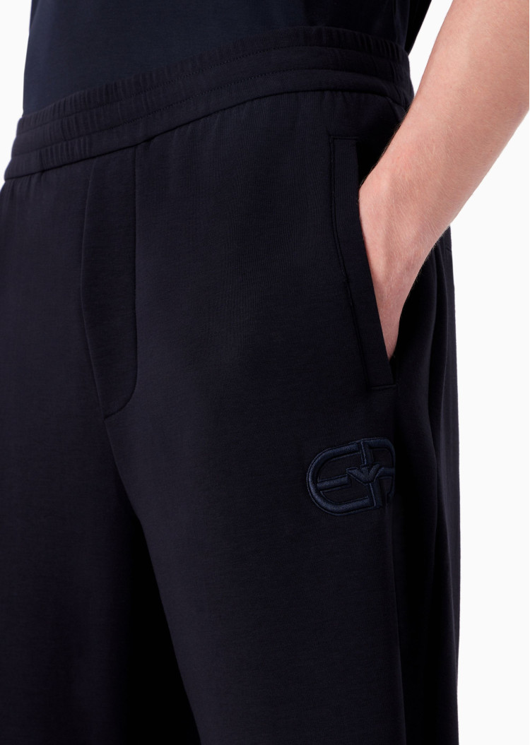 Брюки джерсі Regular fit Висока для чоловіків (477605), колір Синій - №6