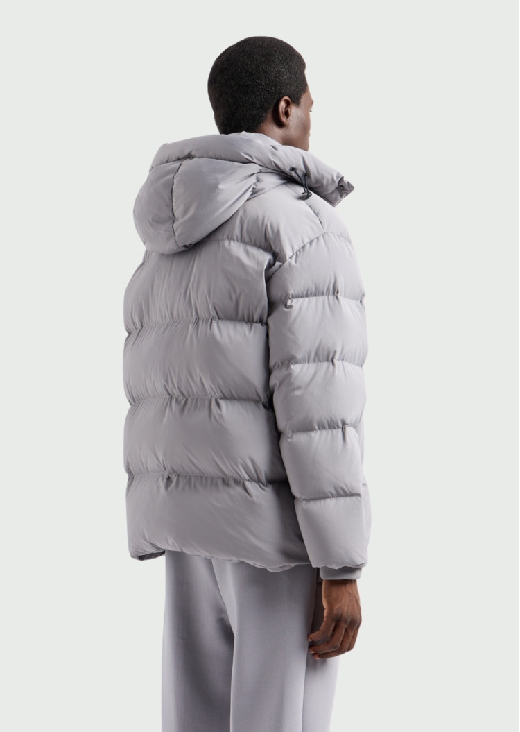 Пуховик Relaxed fit для мужчин (477606), цвет Серый - №3
