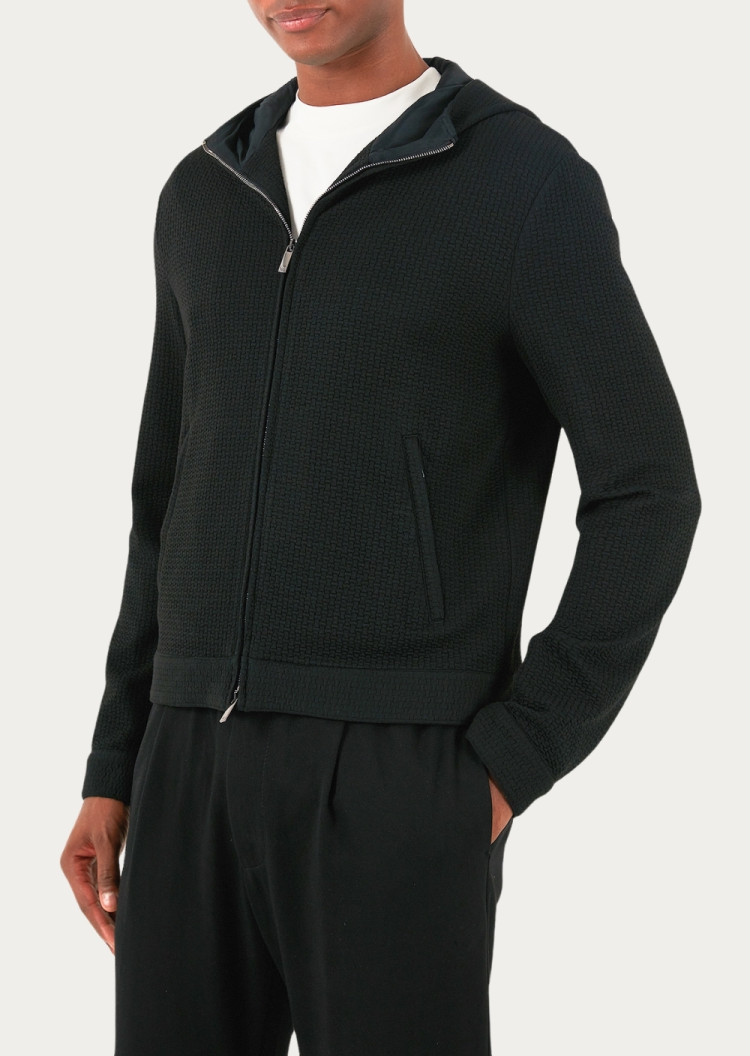 Кофта Regular Fit для мужчин (477610), цвет Черный - №2