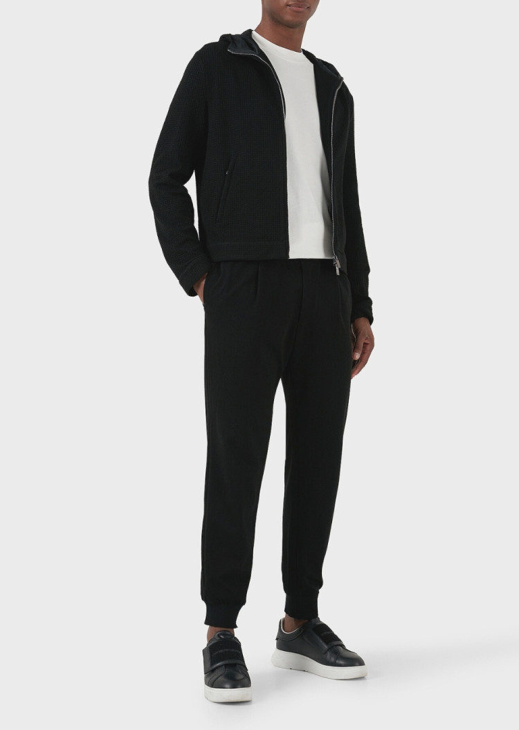 Кофта Regular Fit для мужчин (477610), цвет Черный - №3