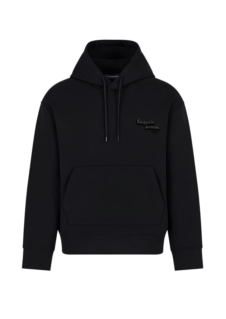 Худи Regular fit для мужчин (477612), цвет Черный - №1