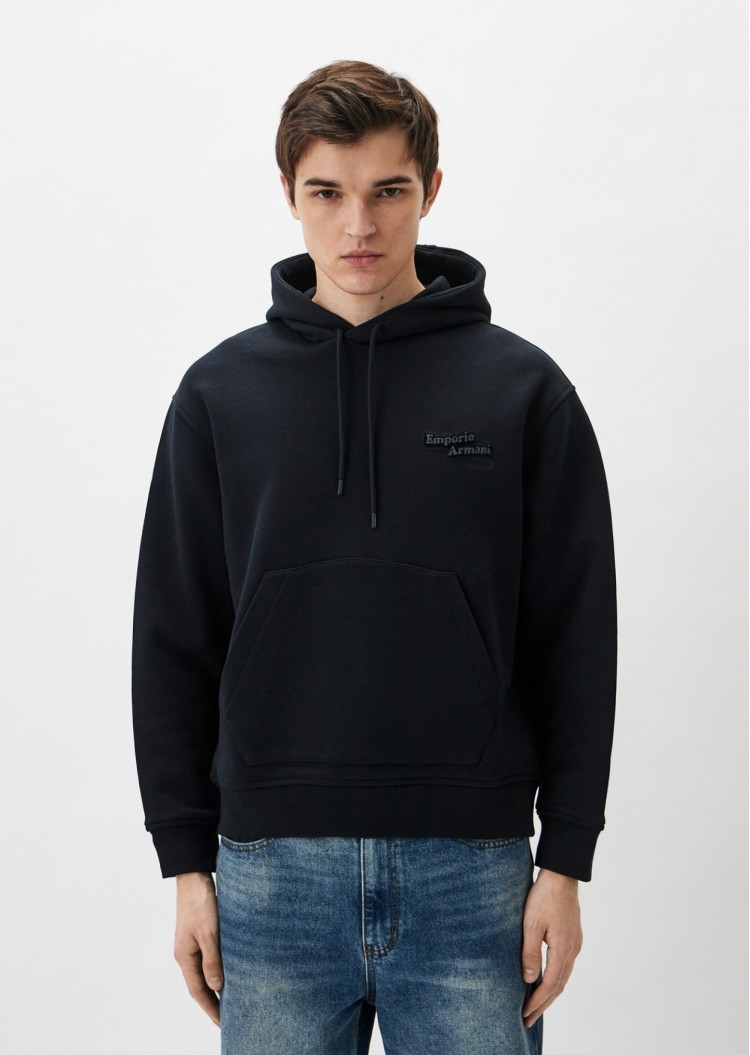 Худи Regular fit для мужчин (477612), цвет Черный - №2