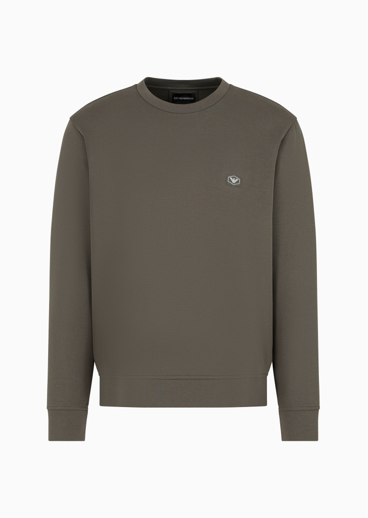Толстовка Regular fit для мужчин (477614), цвет Оливковый - №1