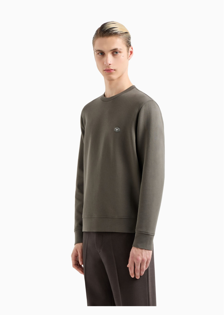 Толстовка Regular fit для мужчин (477614), цвет Оливковый - №2