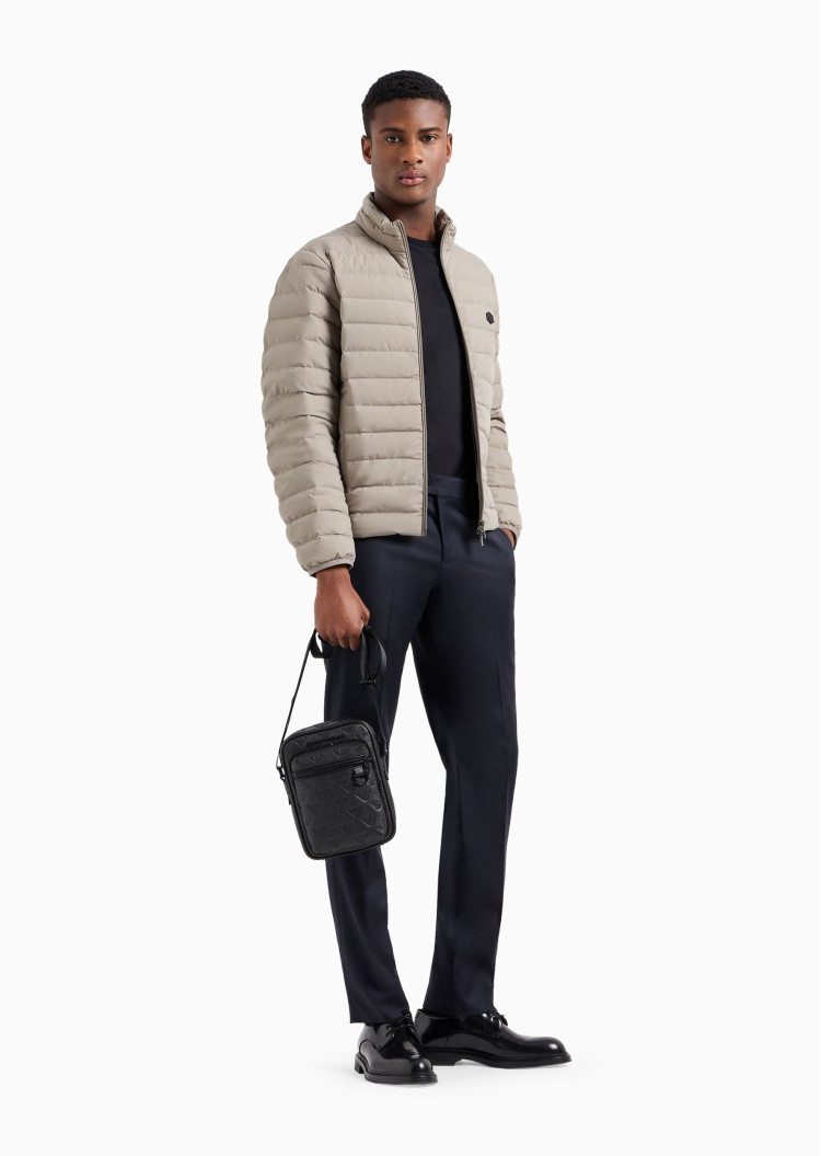 Пуховик тонкий Regular Fit для мужчин (477615), цвет Бежевый - №3