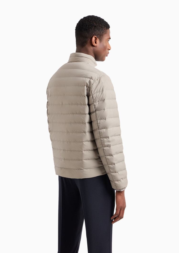Пуховик тонкий Regular Fit для мужчин (477615), цвет Бежевый - №4