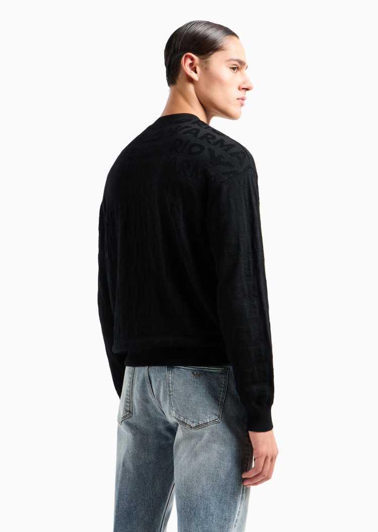 Джемпер Regular Fit для мужчин (477620), цвет Черный - №4