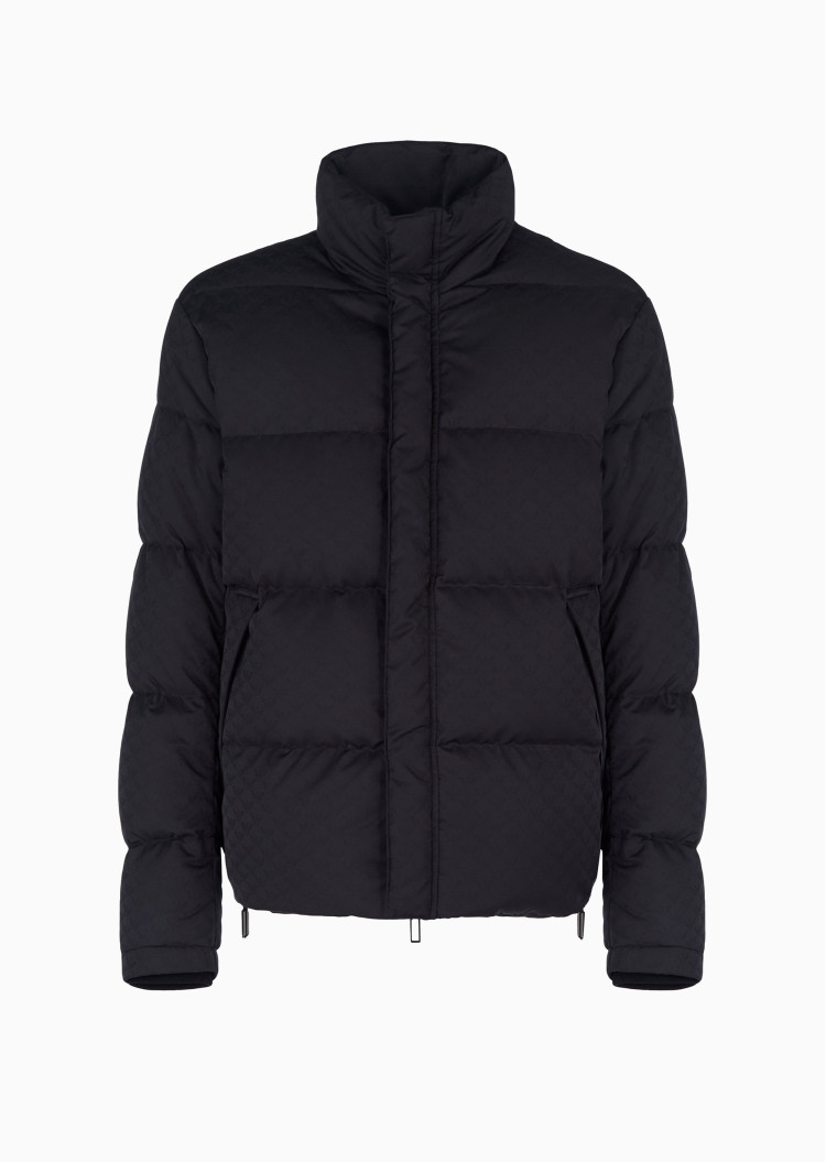 Пуховик Regular fit для чоловіків (477624), колір Чорний - №1