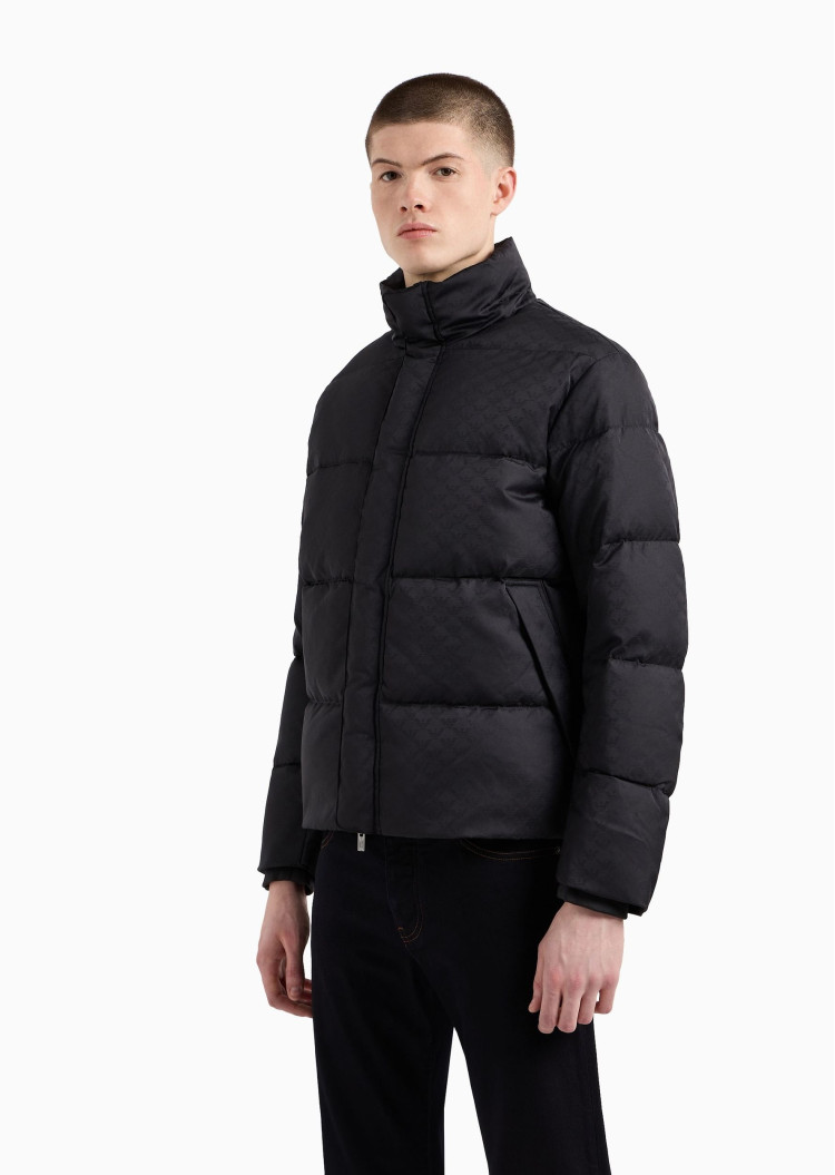 Пуховик Regular Fit для мужчин (477624), цвет Черный - №2