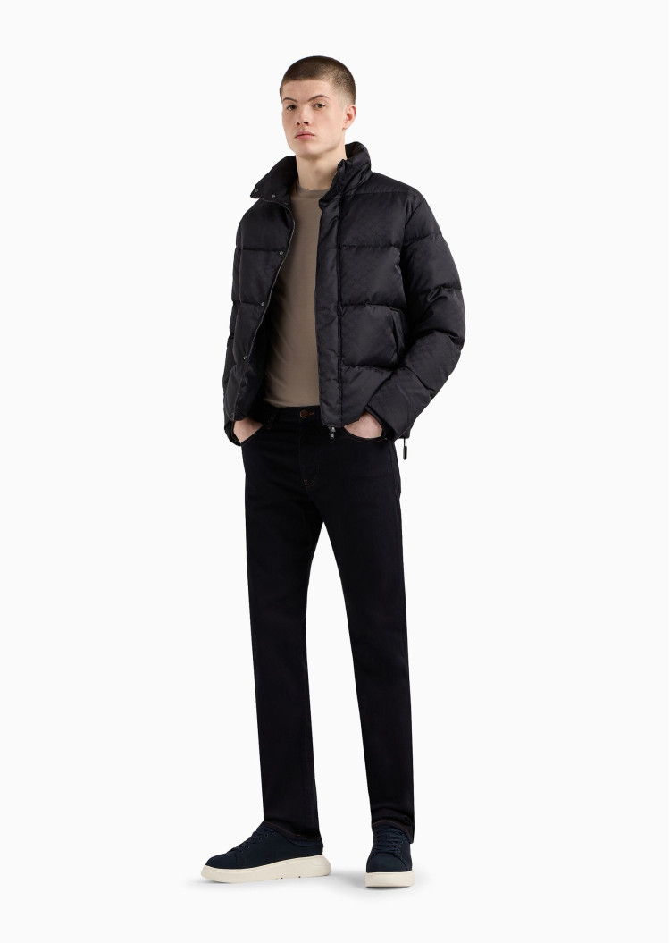 Пуховик Regular Fit для мужчин (477624), цвет Черный - №3