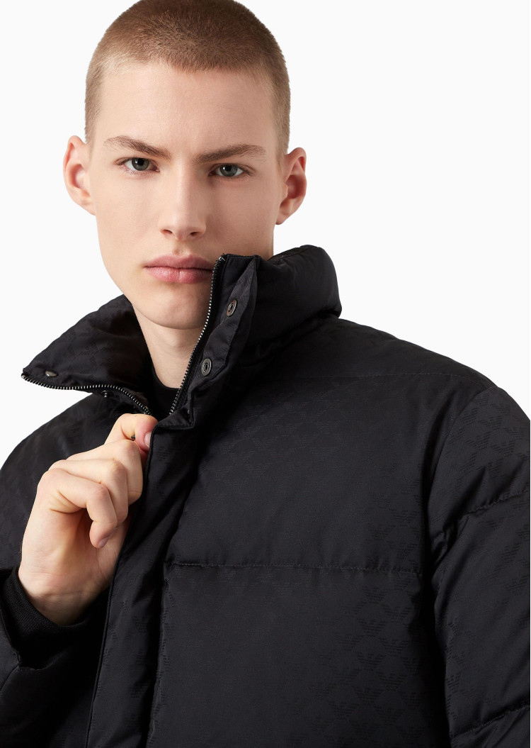 Пуховик Regular Fit для мужчин (477624), цвет Черный - №6