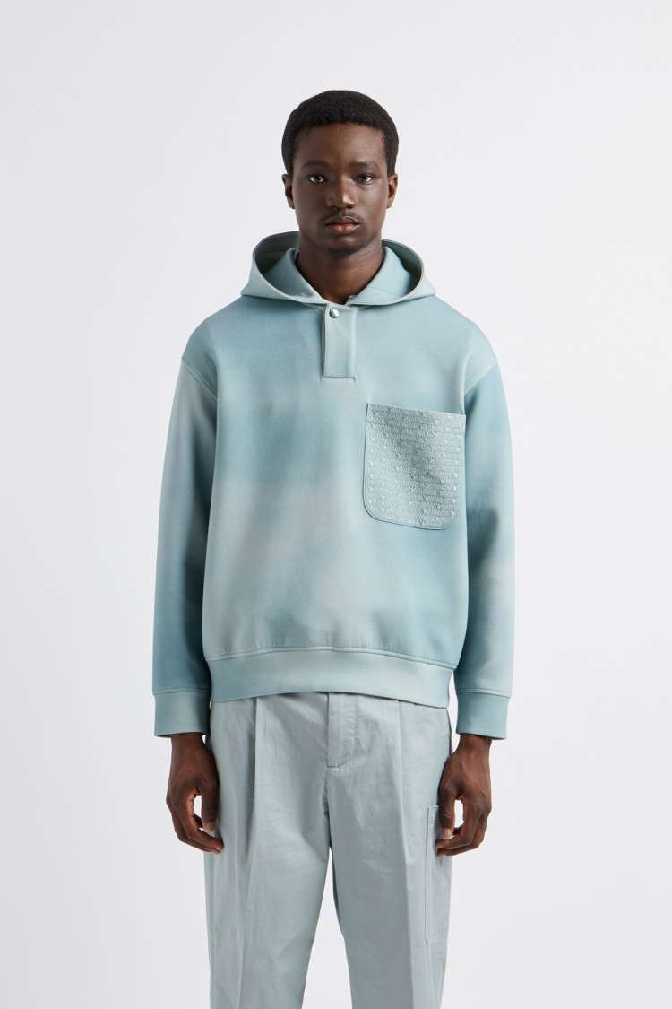 Худи Regular Fit для мужчин (477625), цвет Синий - №2