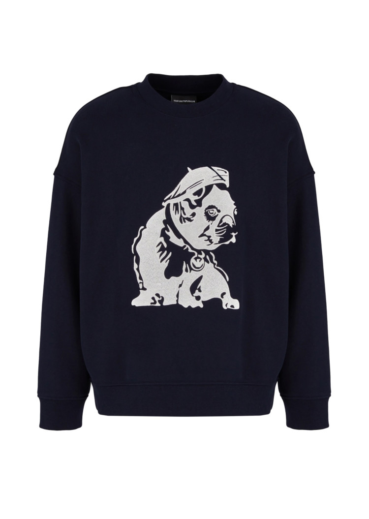 Толстовка Relaxed fit для мужчин (477633), цвет Синий - №1
