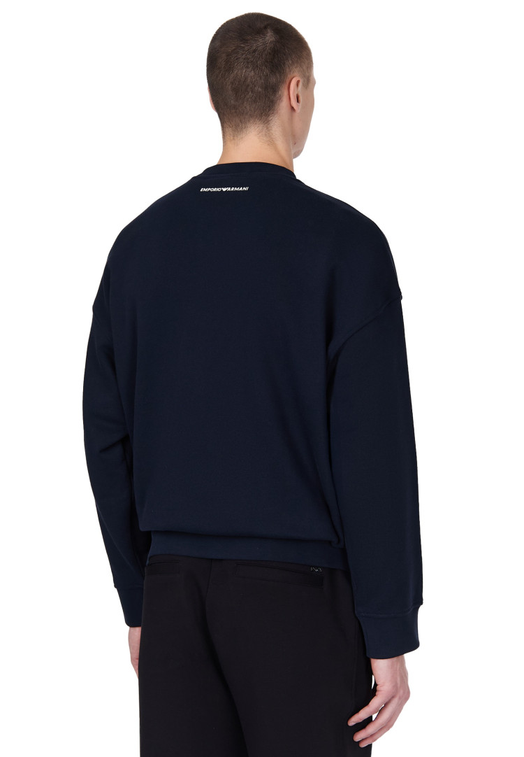 Толстовка Relaxed fit для мужчин (477633), цвет Синий - №4