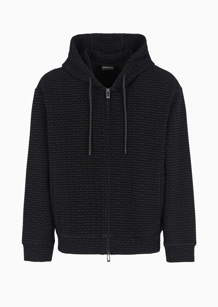 Спортивная кофта Regular fit для мужчин (477637), цвет Черный - №1