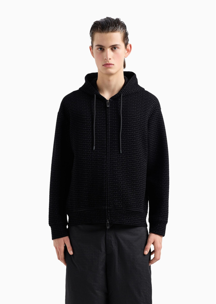 Спортивная кофта Regular fit для мужчин (477637), цвет Черный - №2