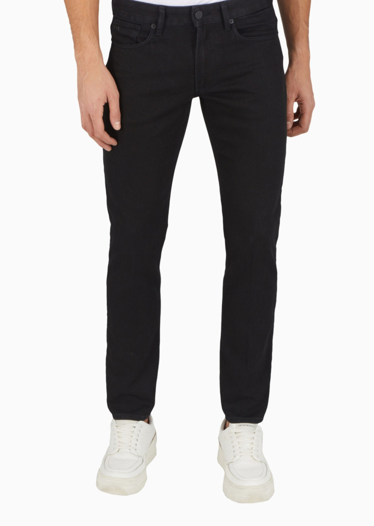 Джинсы Slim Slim fit Низкая для мужчин (477638), цвет Черный - №3