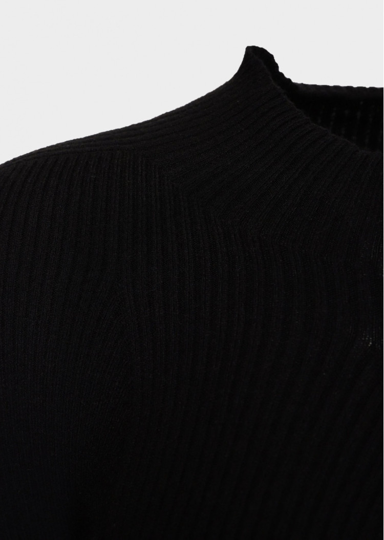 Джемпер Slim Fit для женщин (477665), цвет Черный - №5
