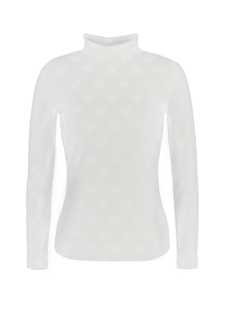 Гольф Slim fit для жінок (477667), колір Білий - №1