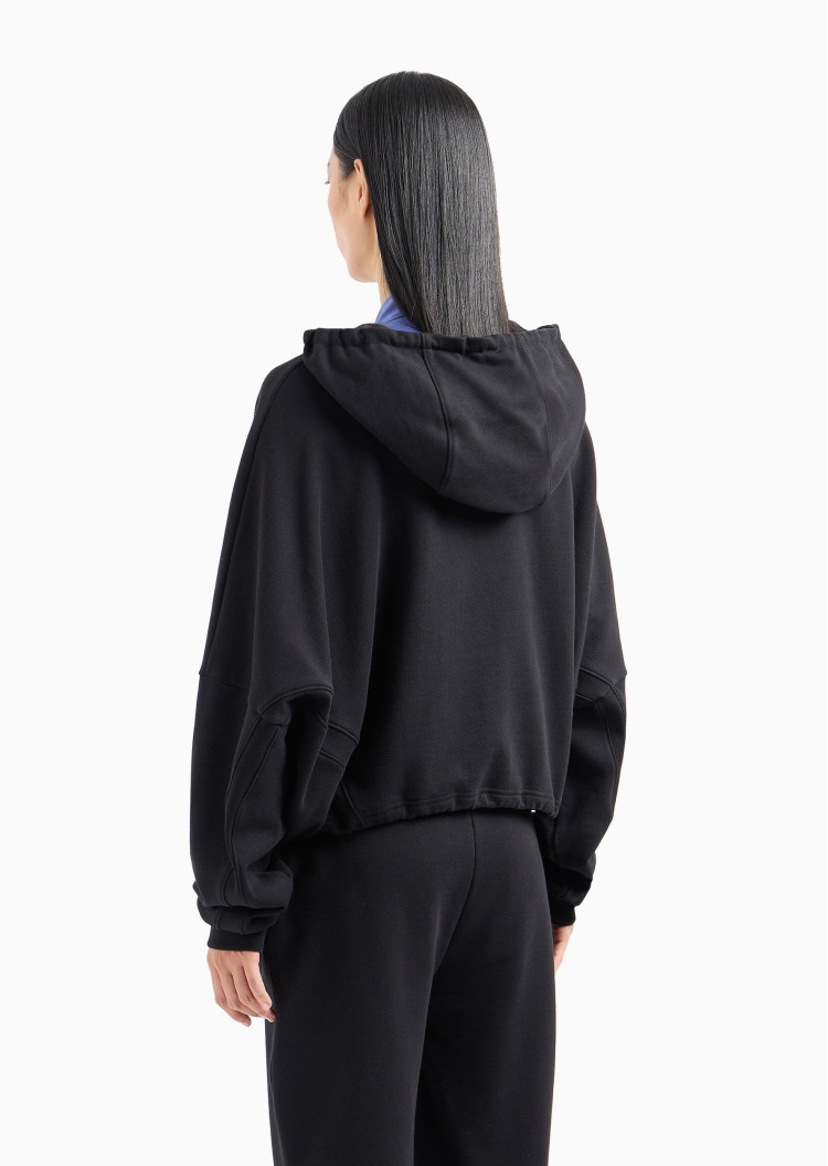 Худи Relaxed Fit для женщин (477670), цвет Черный - №4