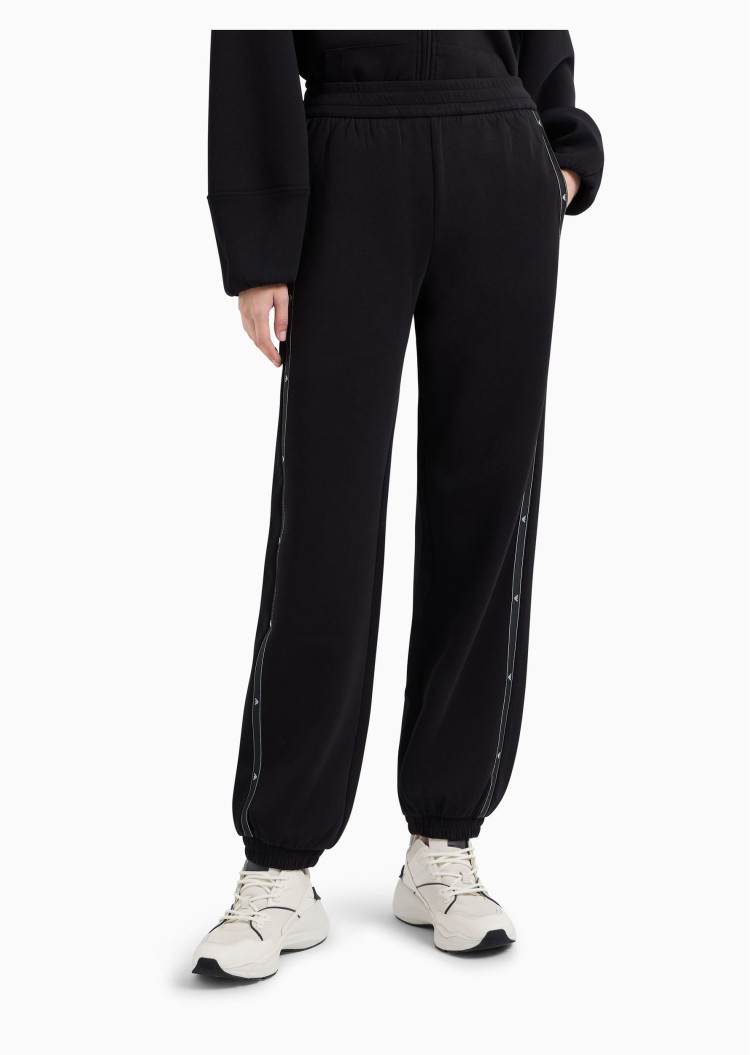 Брюки джерси Regular Fit Высокая для женщин (477672), цвет Черный - №2