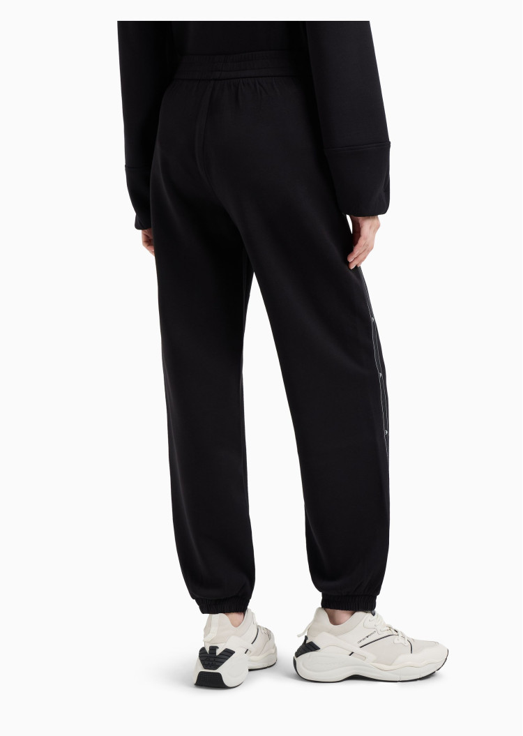 Брюки джерсі Regular fit Висока для жінок (477672), колір Чорний - №4