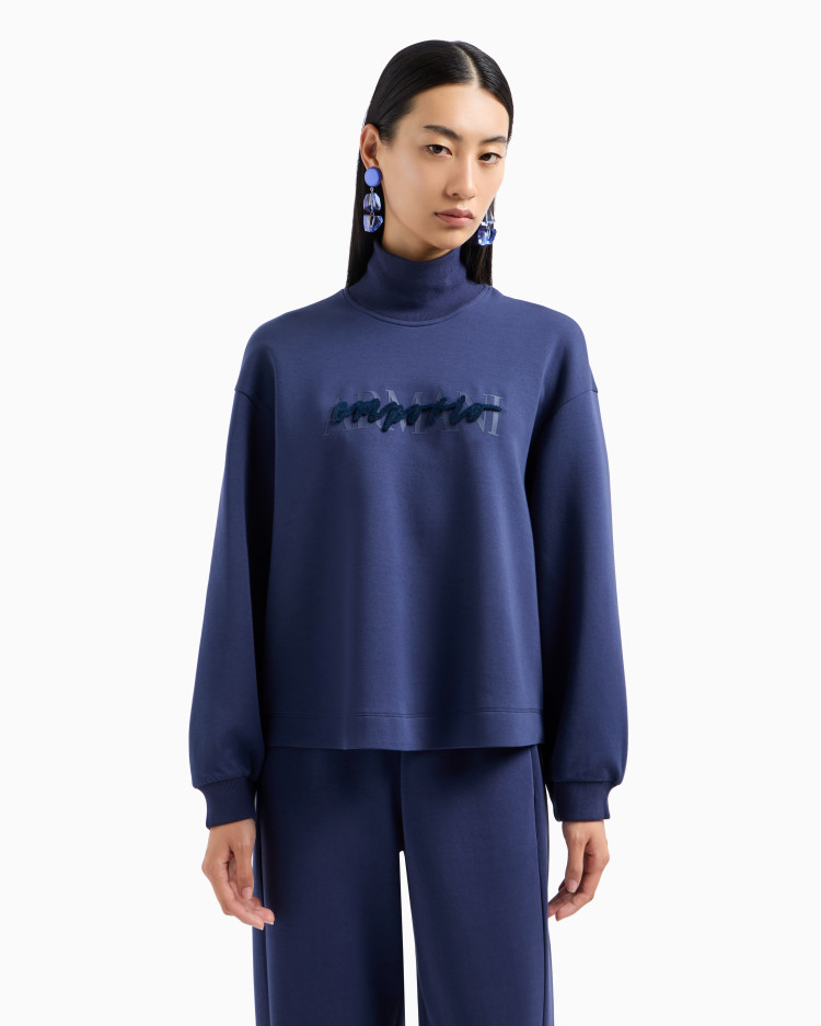 Толстовка Regular fit для женщин (477680), цвет Синий - №2