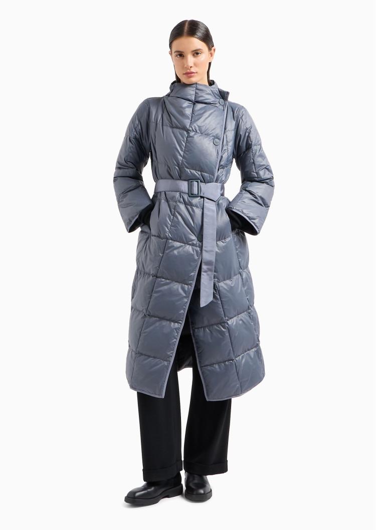 Пуховик Regular fit для женщин (477686), цвет Серый - №2