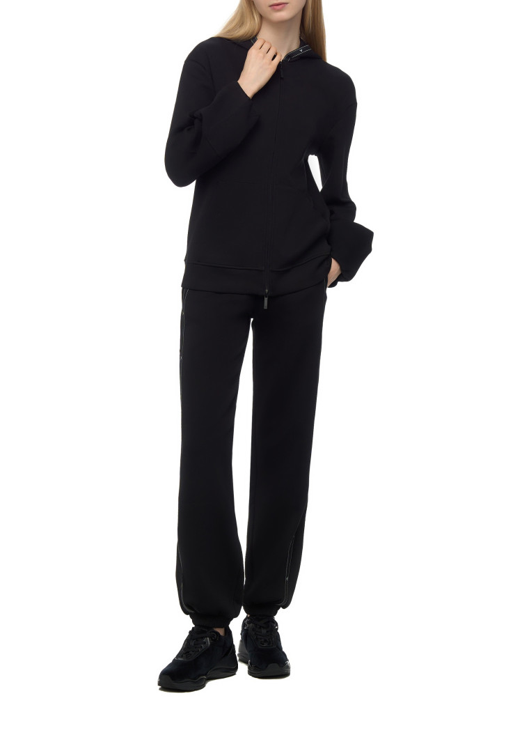Спортивна кофта Regular fit для жінок (477687), колір Чорний - №3