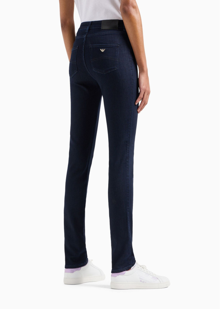 Джинсы Slim Slim Fit Средняя для женщин (477688), цвет Синий - №4