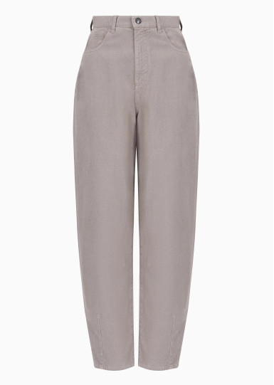 Джинсы Regular Regular Fit: классический крой, средняя свобода движений. Высокая