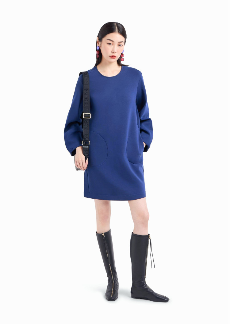 Платья мини Regular fit для женщин (477694), цвет Синий - №2