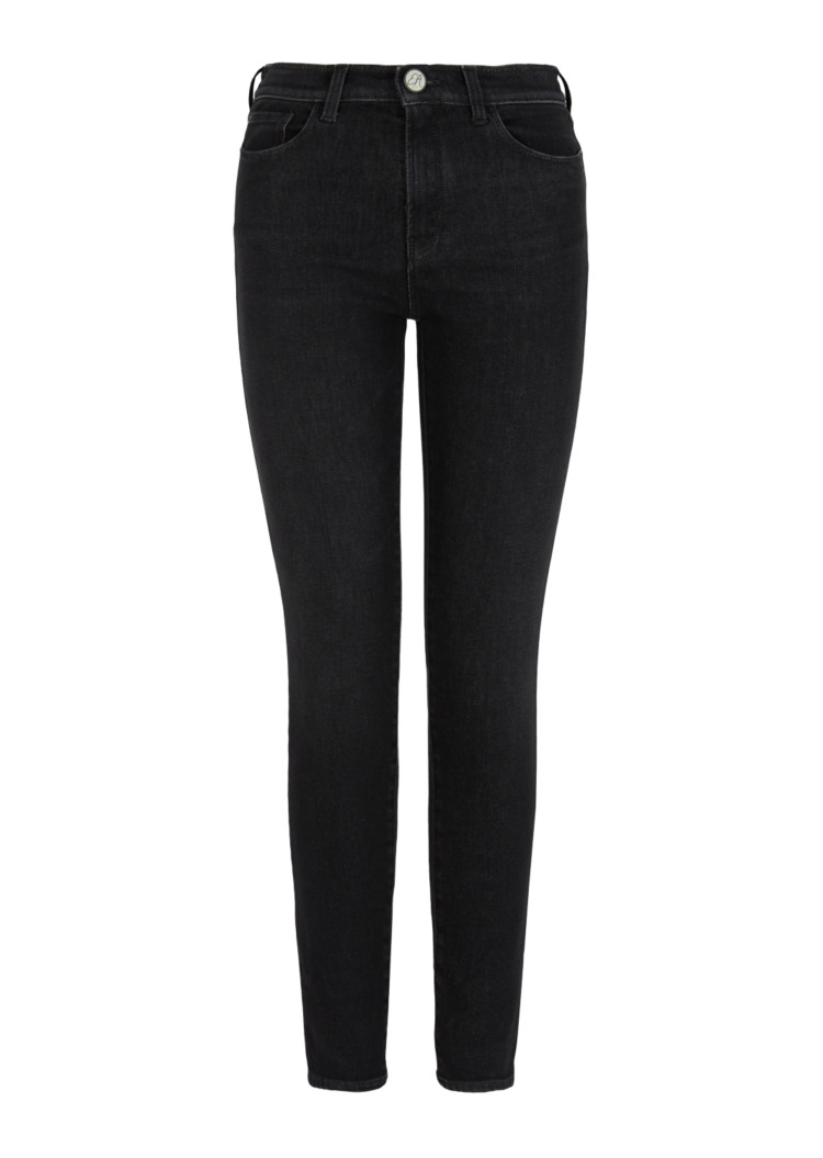 Джинси Extra slim Extra-slim fit Середня для жінок (477699), колір Чорний - №1