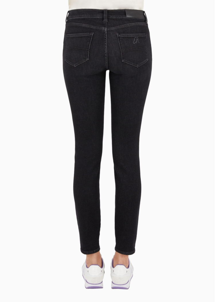 Джинси Extra slim Extra-slim fit Середня для жінок (477699), колір Чорний - №5