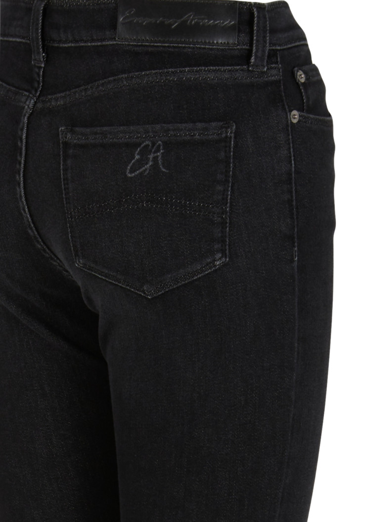 Джинси Extra slim Extra-slim fit Середня для жінок (477699), колір Чорний - №6