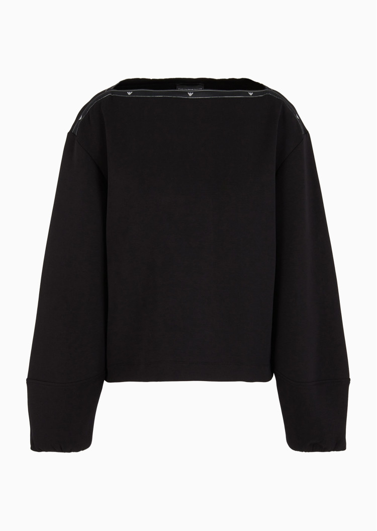 Толстовка Regular fit для женщин (477704), цвет Черный - №1