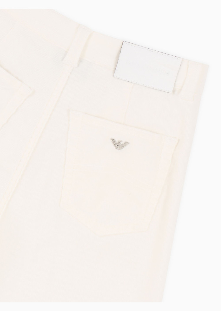 Брюки fashion Regular fit Висока для жінок (477705), колір Білий - №5