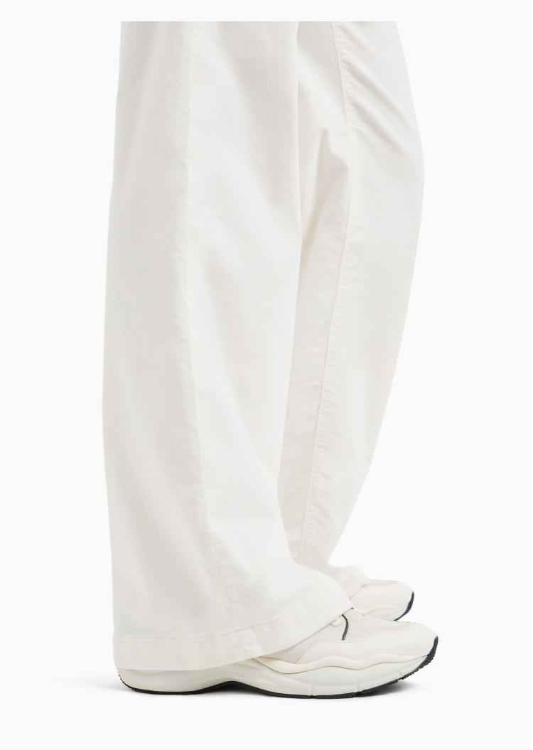 Брюки fashion Regular fit Висока для жінок (477705), колір Білий - №6