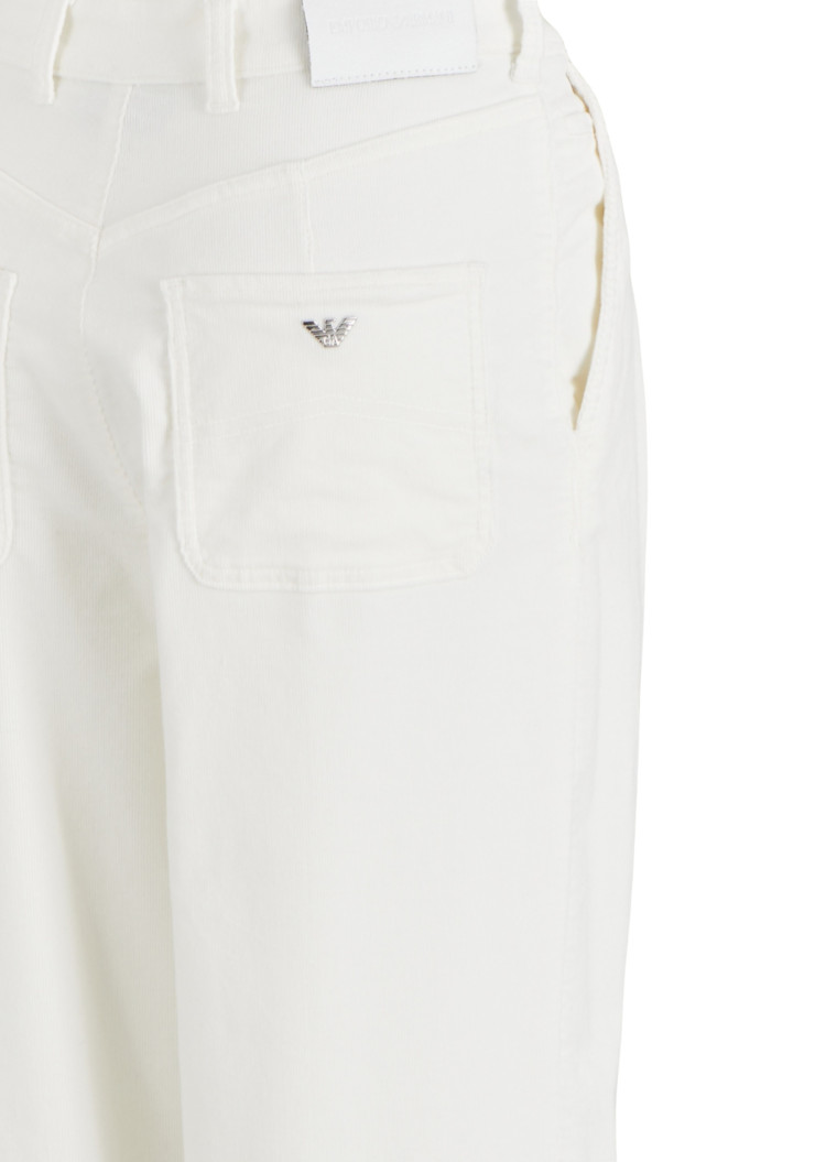 Брюки fashion Regular fit Висока для жінок (477707), колір Білий - №5